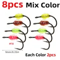 8pcs Mix Color