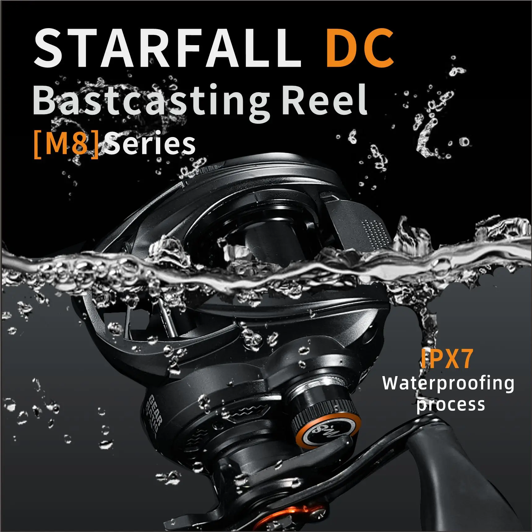 ANATONO STARFALL carrete de pesca freno digital y rodamientos de bolas - imagen 2