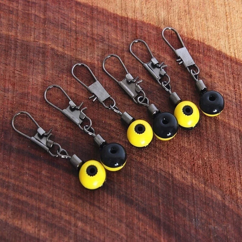 30 unids/set flotador de pesca Bobber detiene conectores de frijoles espaciales herramientas de pesca de agua salada de mar equipo de Metal de plástico nuevo juego - imagen 4