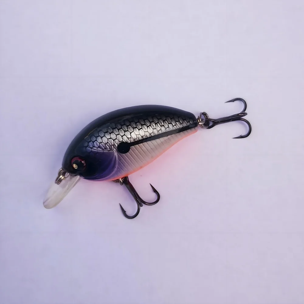 BassLegend-SEÑUELOS de pesca para trucha, cebos Crankbait para buceo poco profundo, Wobbler, lubina negra, 36mm, 4,5g, 36F