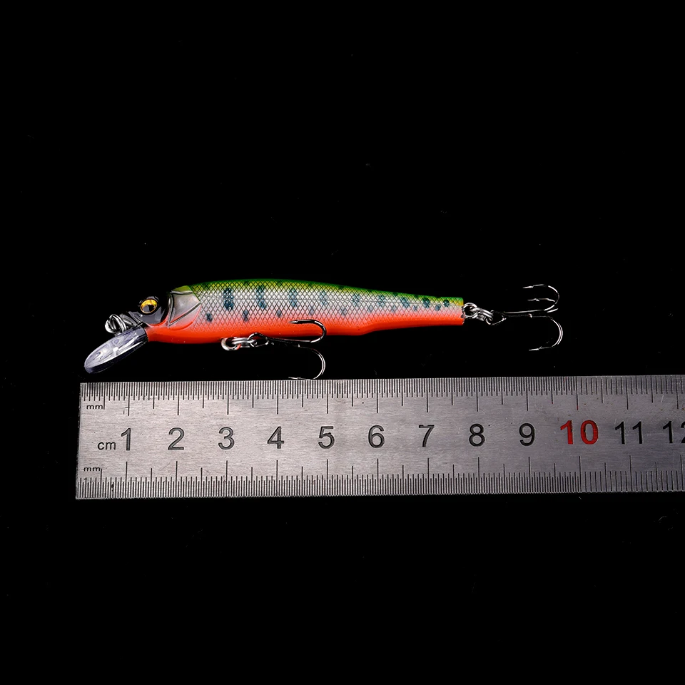 WALK FISH-cebo de Pesca que se hunde, 1 piezas, 75mm, 5,2g, Wobbler, Pesca de agua dulce, Lucio, trucha, aparejos de Pesca - imagen 2