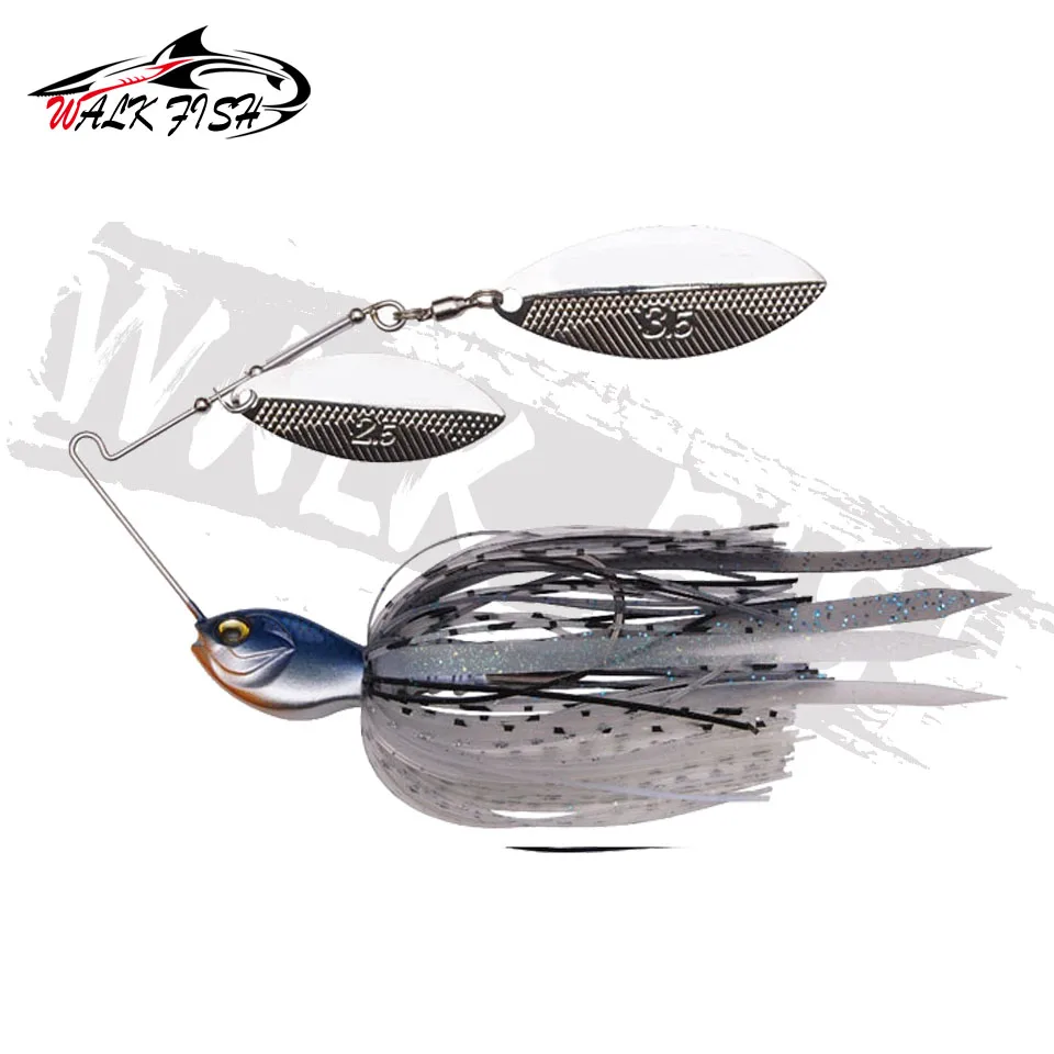 WALK FISH-señuelo giratorio de Metal de 18G para pesca, 1 unidad - imagen 4