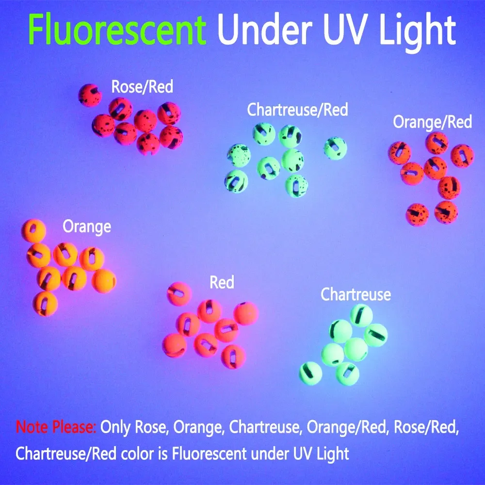 20 piezas atado de moscas cuentas de tungsteno ranuradas para ninfas Jig hundimiento rápido húmedo Euro Perdigon ninfas Señuelos de pesca en hielo cebo de pesca de trucha - imagen 5
