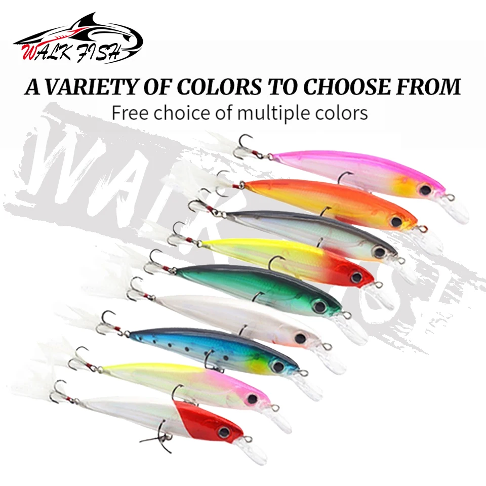 Señuelo de Pesca flotante, anzuelos de Pesca, aparejos Wobbler, cebo Wobbler, Crankbait Artificial, cebo duro japonés, 7g, 13g - imagen 5