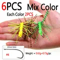 6pcs Mix Color