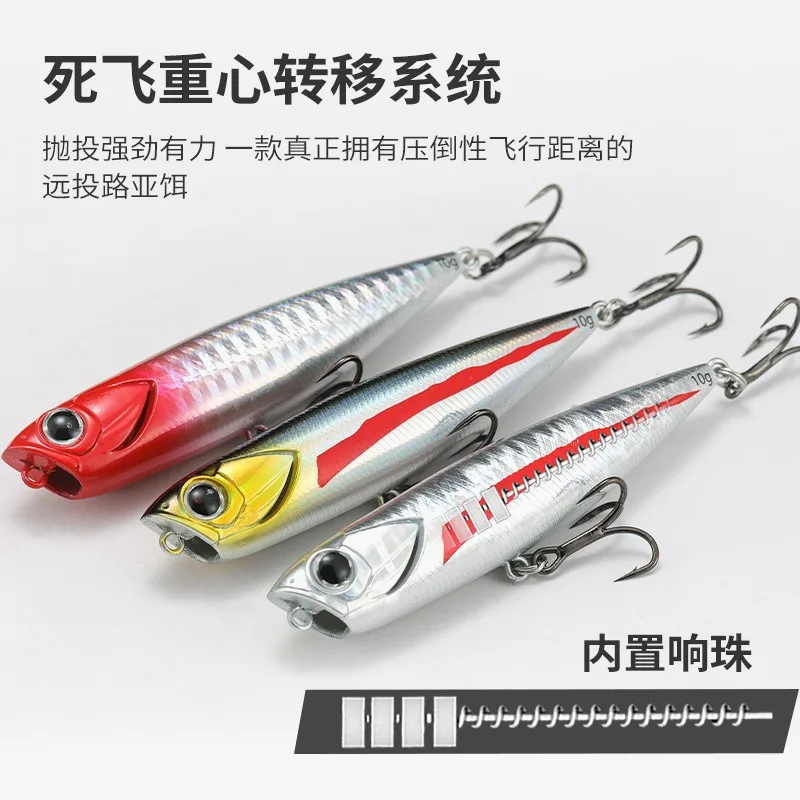 Stickbait de superficie paseante para lubina – lápiz flotante - imagen 2