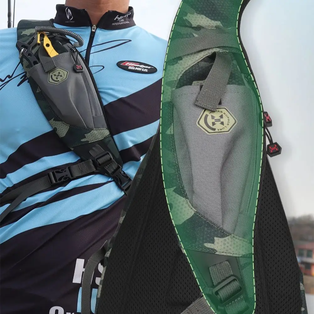 Bandolera de pesca HISTAR – Cremallera y correa ajustable