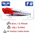 Size F- 9.5cm 12g