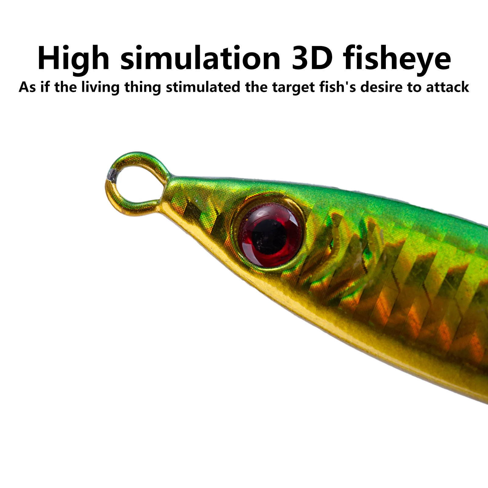 Goture 5 unids/caja Spin Tail plantilla de Metal señuelo de pesca 30g 40g 60g anzuelo de lentejuelas giratorio cebo de pesca de alta calidad con caja de almacenamiento - imagen 3