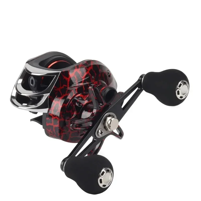 ORJD-carrete de Pesca Baitcasting de colores con bolsa de carrete EVA 18 + 1BB 7,2: 1, ultraligero, de alta calidad, arrastre máximo de 10kg - imagen 2