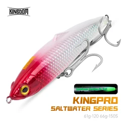 Kingdom Señuelo lápiz hundido Wobbler duro para arrastre de atún