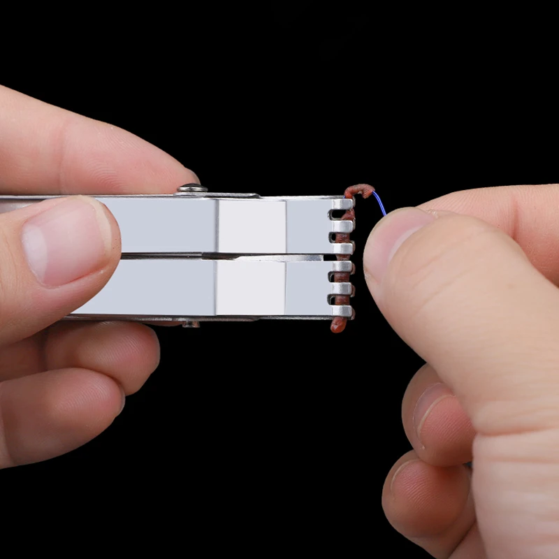 Accesorios prácticos de pesca, gancho de cebo vivo, Clip de acero inoxidable de alta calidad - imagen 3