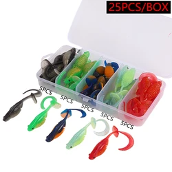Swimbait Cola T con Jig Head – Señuelo de Vinilo para Lubina