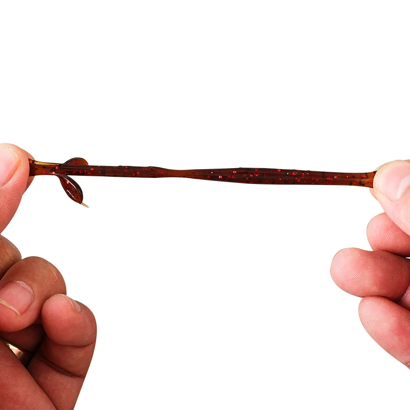 5 piezas de cebo suave para camarones y mariposas, cebo falso biomimético, subcebo flotante para vías navegables, accesorios de pesca para camarones - imagen 3