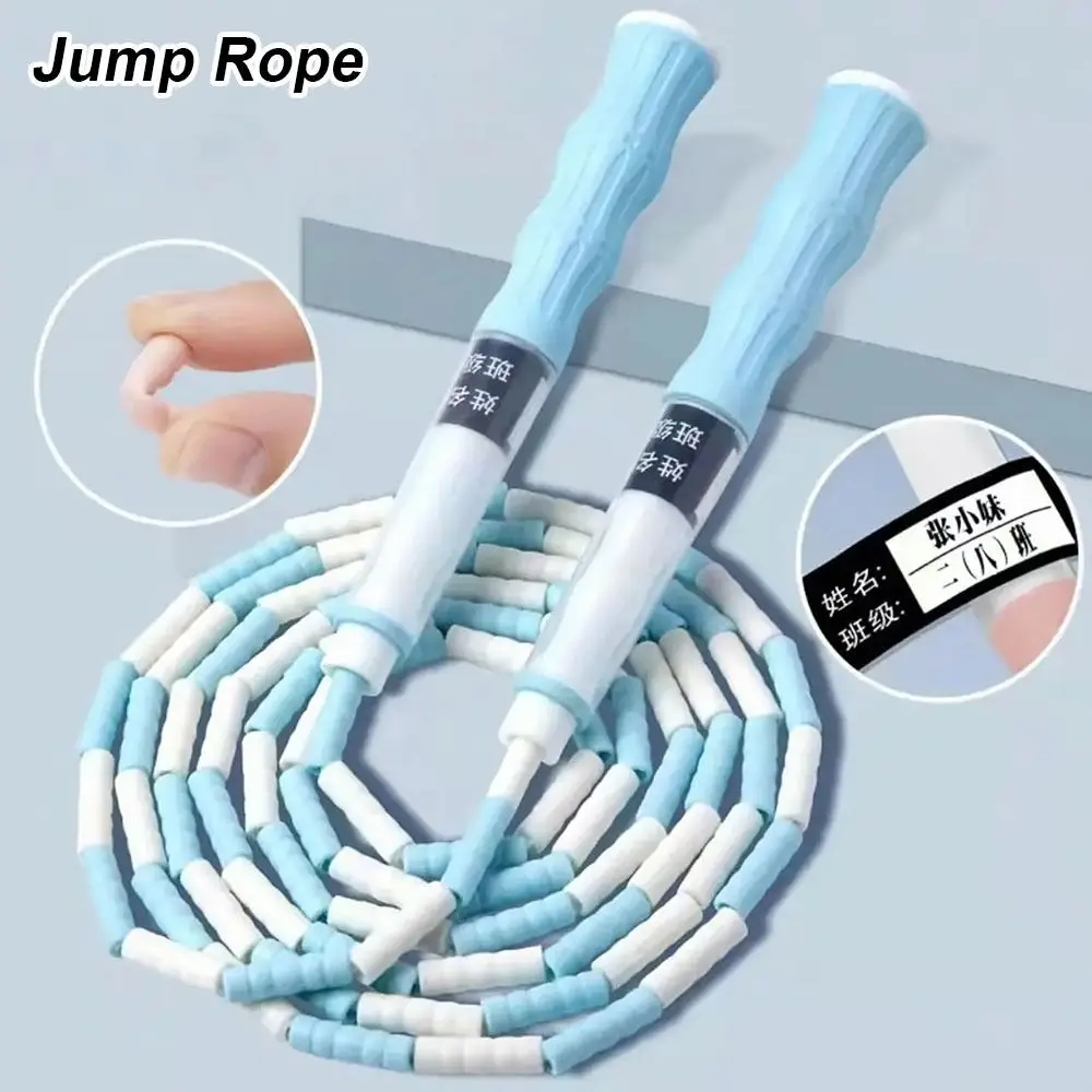 Cuerda de saltar PVC segmentada – Antienredos para fitness y gimnasio - imagen 2