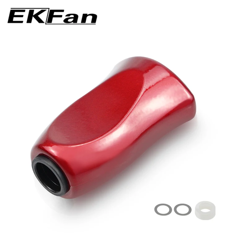 Perilla de Gel de sílice EKFan para carretes de pesca Baitcasting de silicona DAIWA, componente de mango, accesorio de equipo de aparejos de pesca DIY - imagen 3