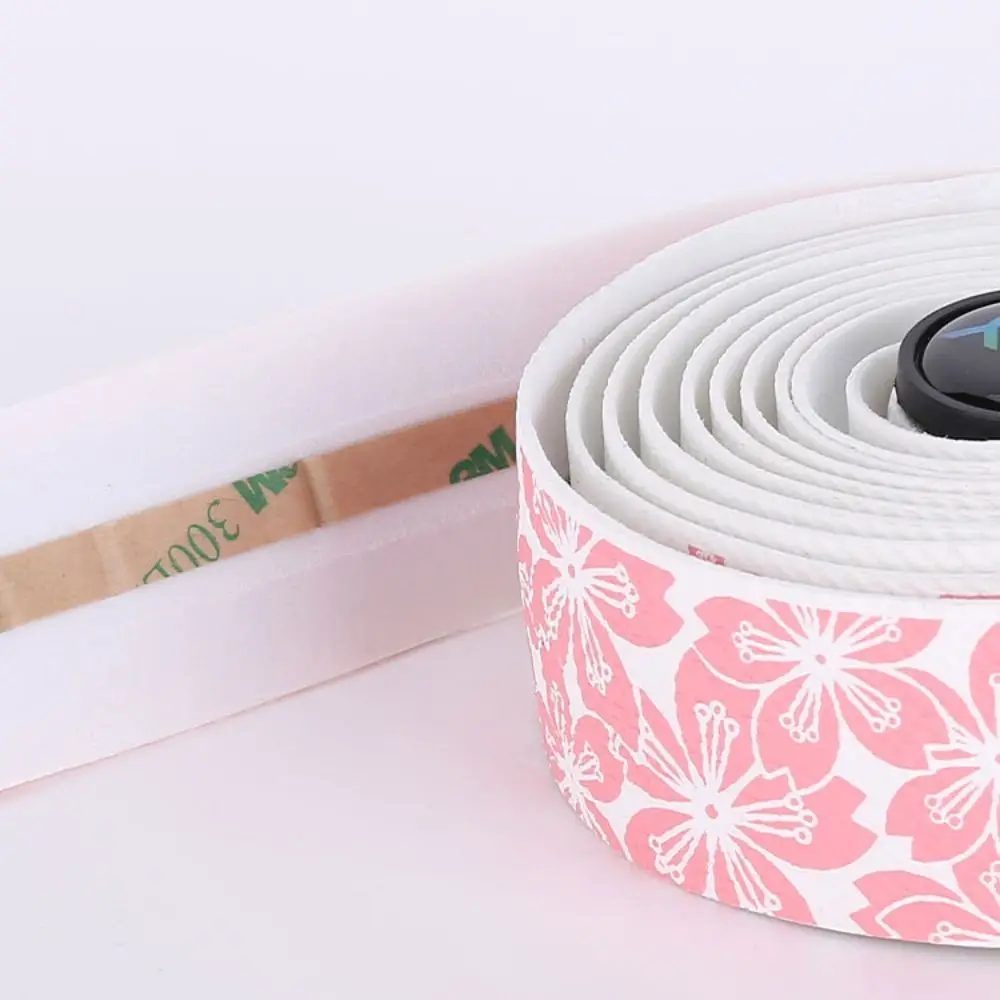 Cinta para manillar de bicicleta PU EVA Sakura, 6 colores, antideslizante, correas envolventes para manillar, absorción de golpes con 2 tapones