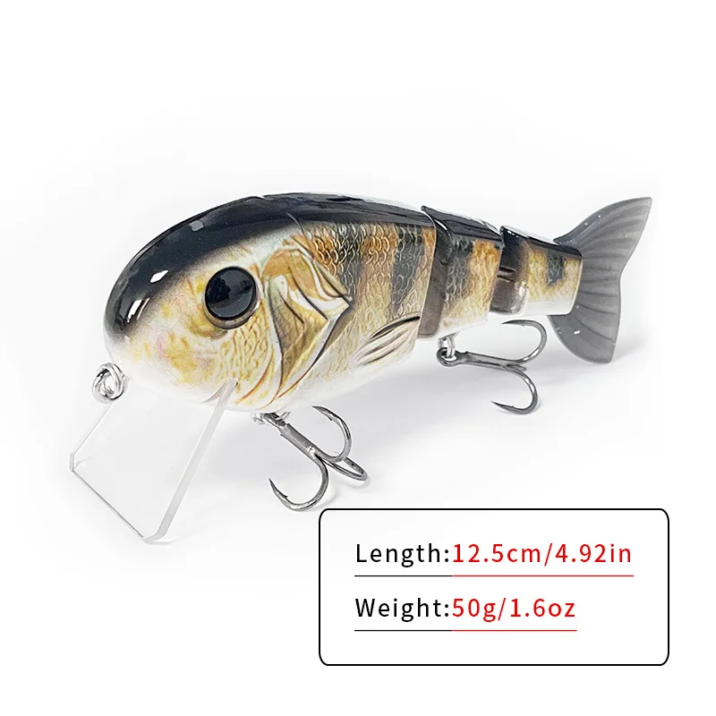 Cebo duro, cebo Swimbait de cebo Artificial, señuelo de lubina Aaltwater, mar para pesca, deslizamiento, natación, lubina, Glidebait flotante - imagen 3