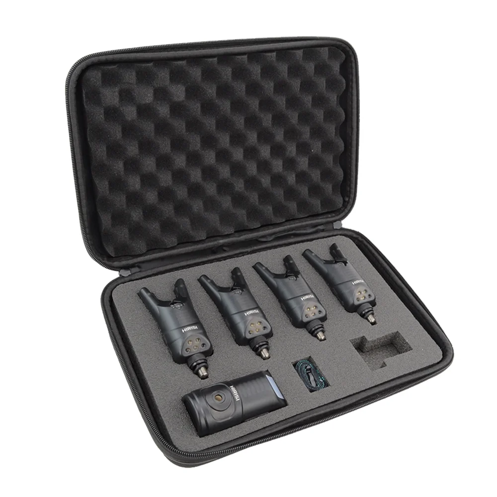 Juego de alarma de pesca de carpa Indicador de alarma de mordedura de pesca inalámbrico HRS1 - imagen 5