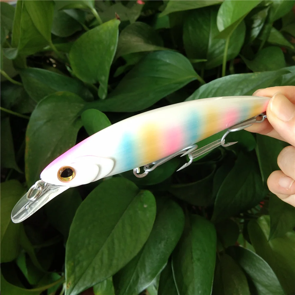 Swolfy Wobbler Minnow Flotante 11,5cm – Señuelo Artificial para Lucio - imagen 3