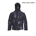 Black python pattern