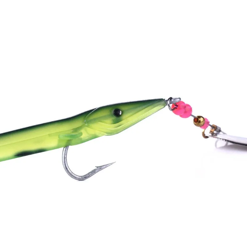 Señuelo de pesca suave con purpurina Luya, cebo de pesca al aire libre, equipo de pesca de simulación, suministros de pesca, 6,2G - imagen 2