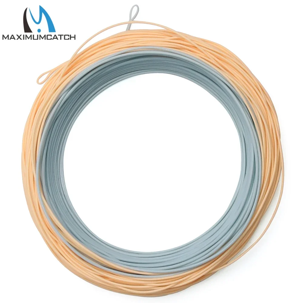 Línea de pesca con mosca WF Maximumcatch doble tono beige-azul - imagen 4