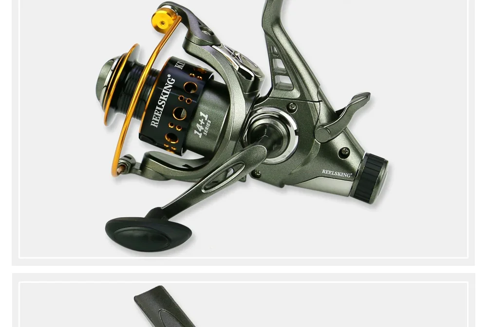 Este carrete de pesca está diseñado para precisión y facilidad de uso perfecta para cualquier pescador