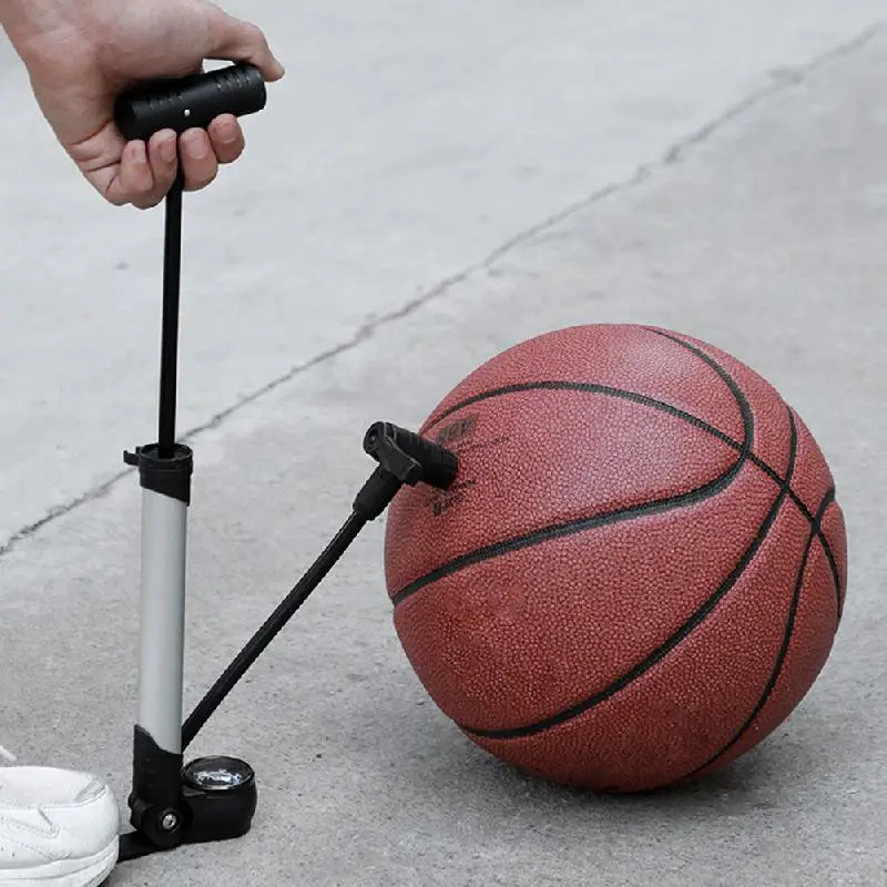 Inflador de alta presión plegable para bicicleta, bomba de suelo Manual de calibre para Presta y Schrader, herramienta para bicicleta de montaña y carretera, 120psi, nuevo - imagen 4