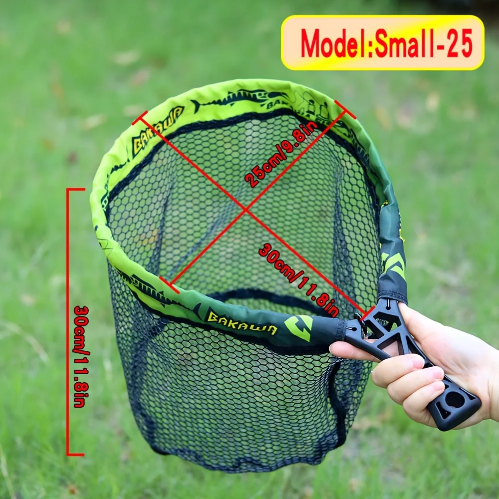 Red de pesca plegable BAKAWA – Mango corto portátil gran capacidad - imagen 2