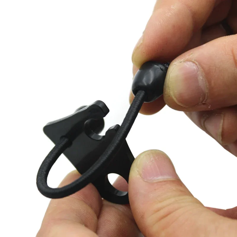 2x bloqueo de caña elástica bloqueo de caña de pescar de carpa para caña de pescar accesorios de pesca de carpa aparejos - imagen 3