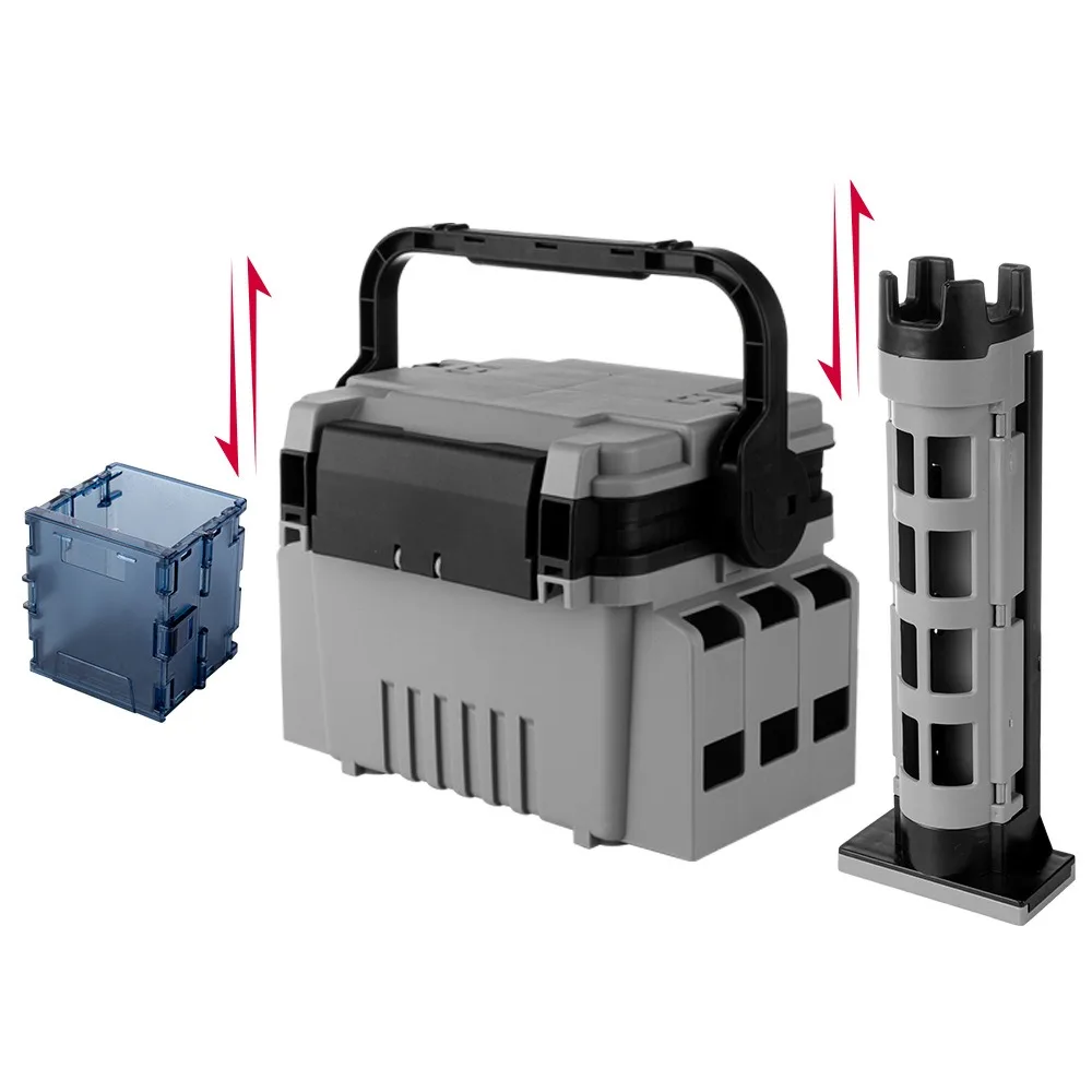 Caja de Pesca Doble Capa – Almacenaje para Señuelos y Accesorios - imagen 4