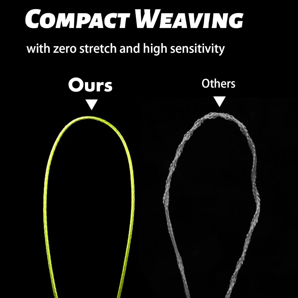 Thornsline Japón 8X línea de pesca 300M 500M 1000M 8 hebras línea de pesca trenzada multifilamento PE línea para pesca de carpa - imagen 4
