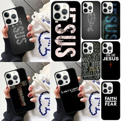 Funda de móvil cristiana con versículo bíblico para iPhone