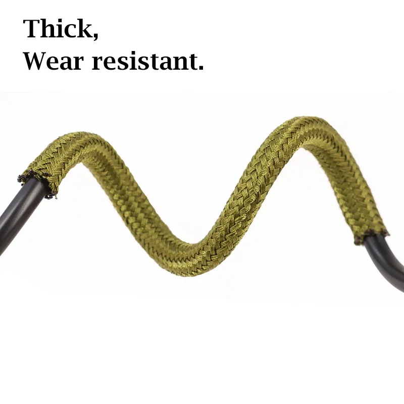 Funda aislante trenzada de nailon de alta densidad, protección de cable negra de 2,5mm - 60mm, funda expandible de poliamida, 1 ~ 30m - imagen 4