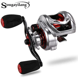 Carrete Baitcasting Sougayilang en Aluminio