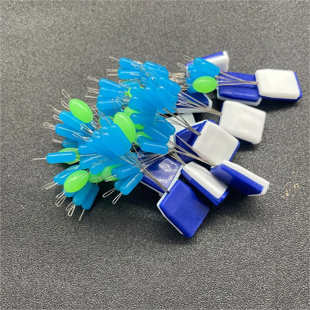 Tapón de silicona para sedal de pesca, flotador profesional antihebra, 10 grupos - imagen 3