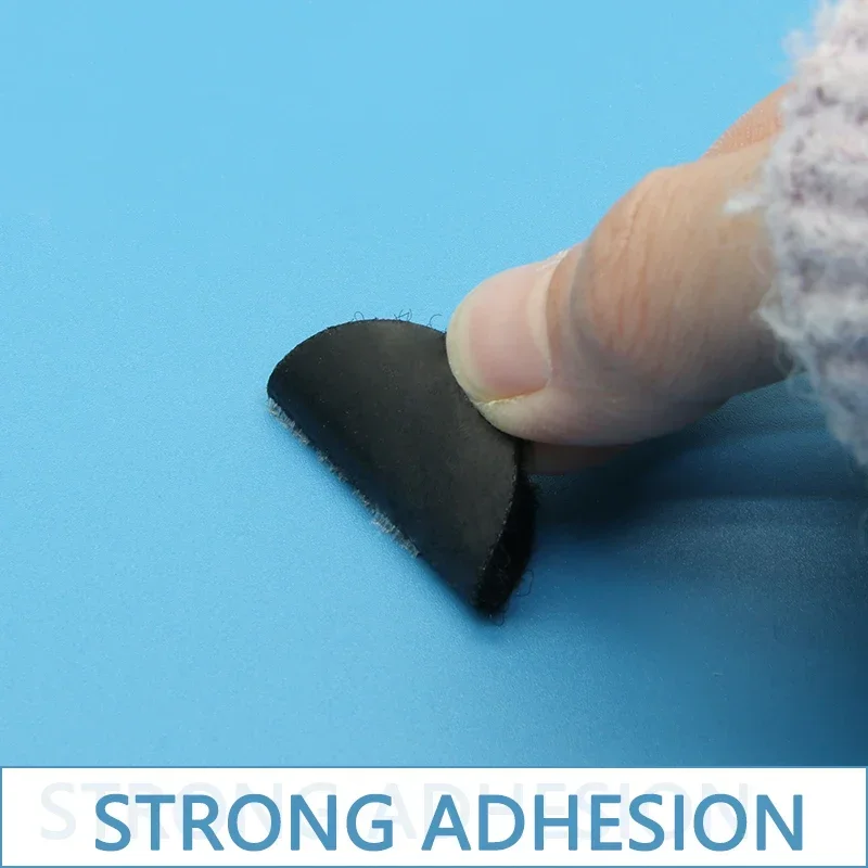 Cinta de sujeción autoadhesiva con puntos, 10/15/20/25/30mm, cinta adhesiva de puntos, gancho redondo, cinta para pechos, pegamento fuerte, blanco y negro - imagen 5