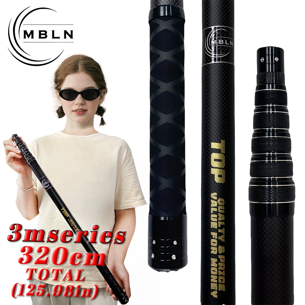 Imagen de la red MBLN extendida a su longitud máxima de 320 cm