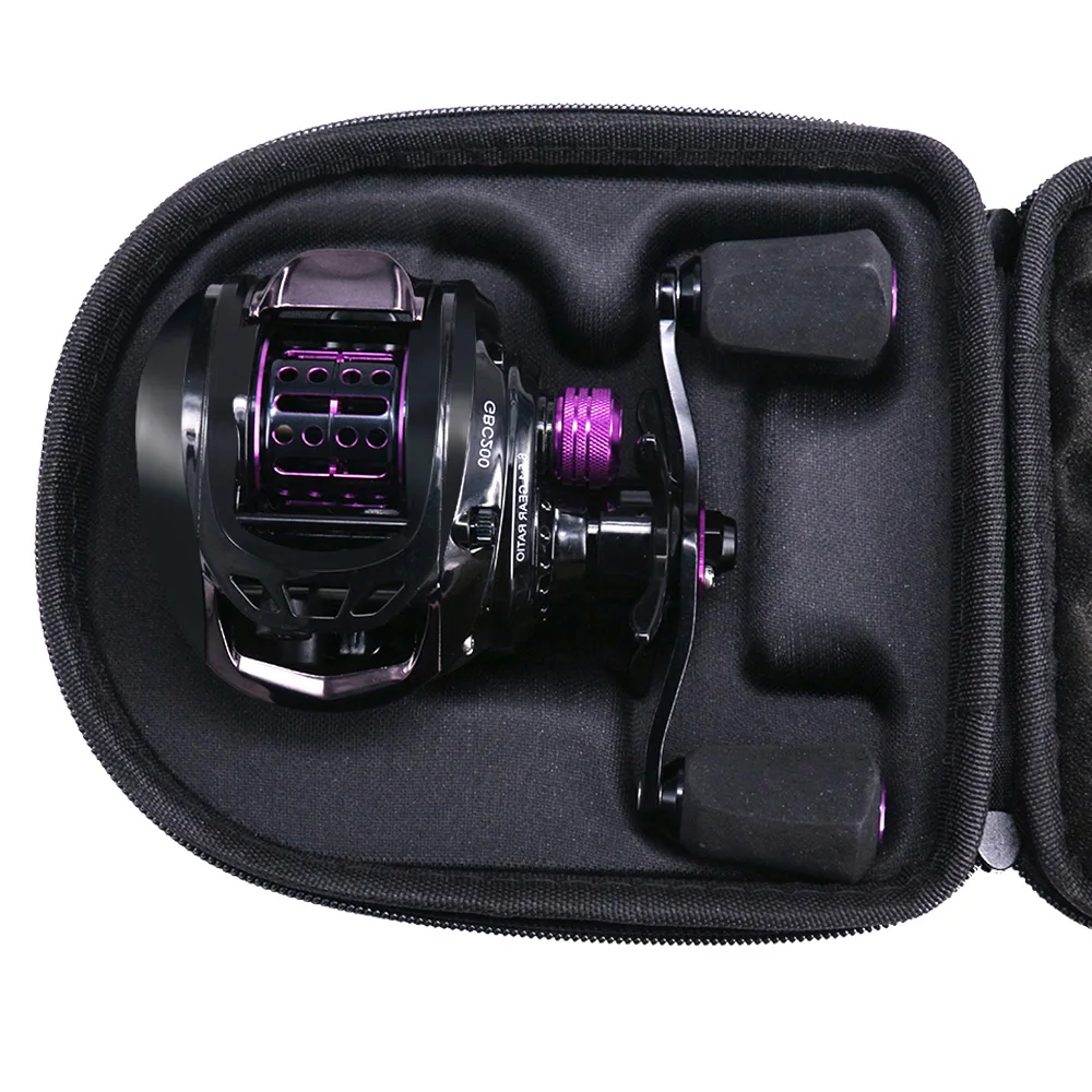 Bolsa para Carrete de Pesca Baitcasting, Funda Protectora de EVA para Carretes de Tambor de Pesca, Bolsa para Aparejos de Pesca, Izquierda/Derecha - imagen 3