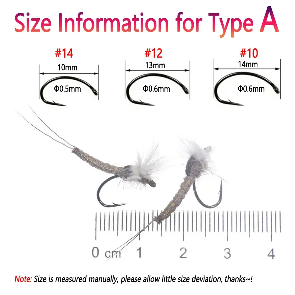 8 Uds CDC ala de plumas mayfly mosca seca Grizzly sillín Hackle mayfly flotante mosca seca Rocky River trucha pesca moscas cebo señuelo - imagen 4