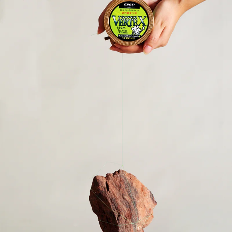 Sedal de pesca de roca suave profesional, hilo telescópico de nailon, 150M - imagen 5