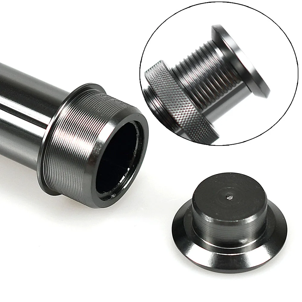 MNFT 1 Uds carrete de pesca fijo de Metal DIY caña de pescar con mosca asiento de rueda accesorios de mango de Metal - imagen 5