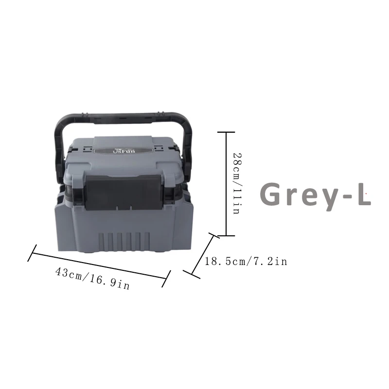 Grey L 1pc box