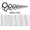 Size 6-25 200Pcs