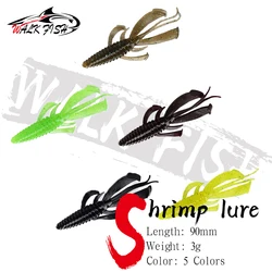 Walk Fish Crazy Flapper Señuelos blandos TPR para lubina