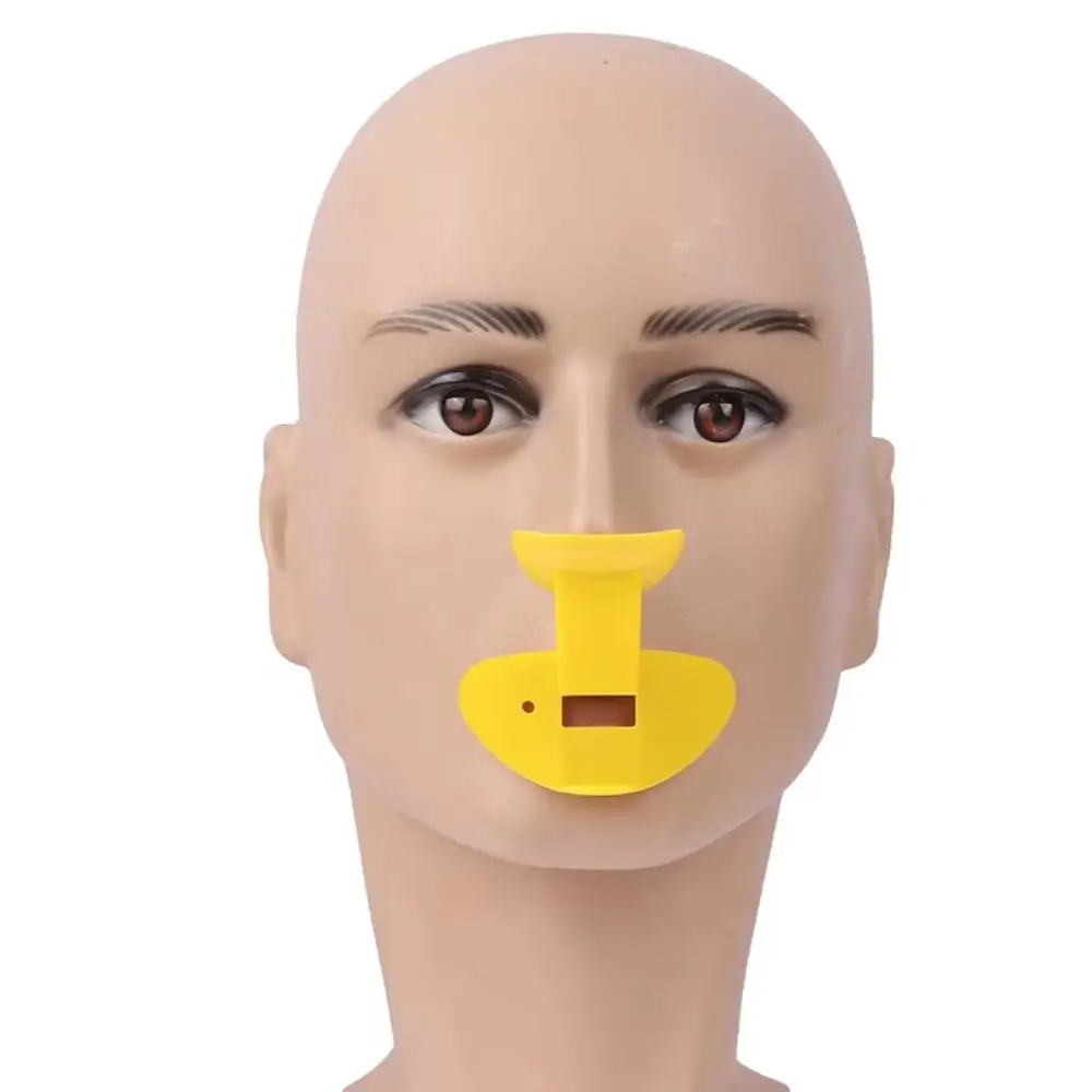 Silbato de plástico para la nariz, ejercicios de respiración Nasal, entrenamiento muscular Oral, flauta nasal, entrenador de pronunciación - imagen 5