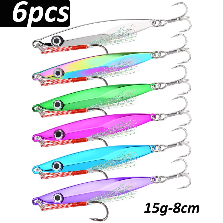 15g-With  hook 6pcs