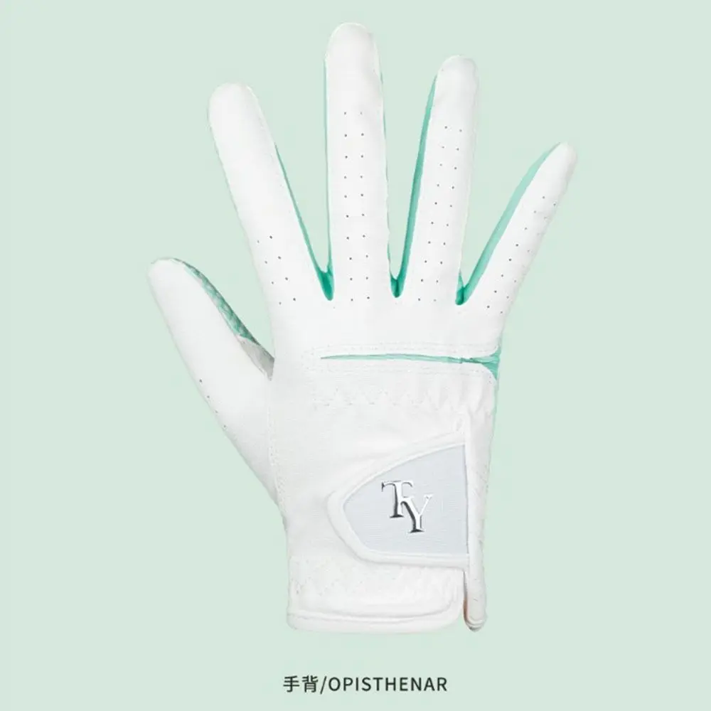 Guantes de Golf cómodos para mujer, antideslizantes, resistentes al desgaste, guantes deportivos con dedos completos, duraderos y suaves, accesorios de Golf - imagen 3