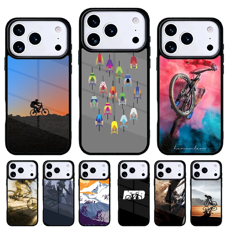 Funda iPhone con Diseño de Bicicletas de Montaña
